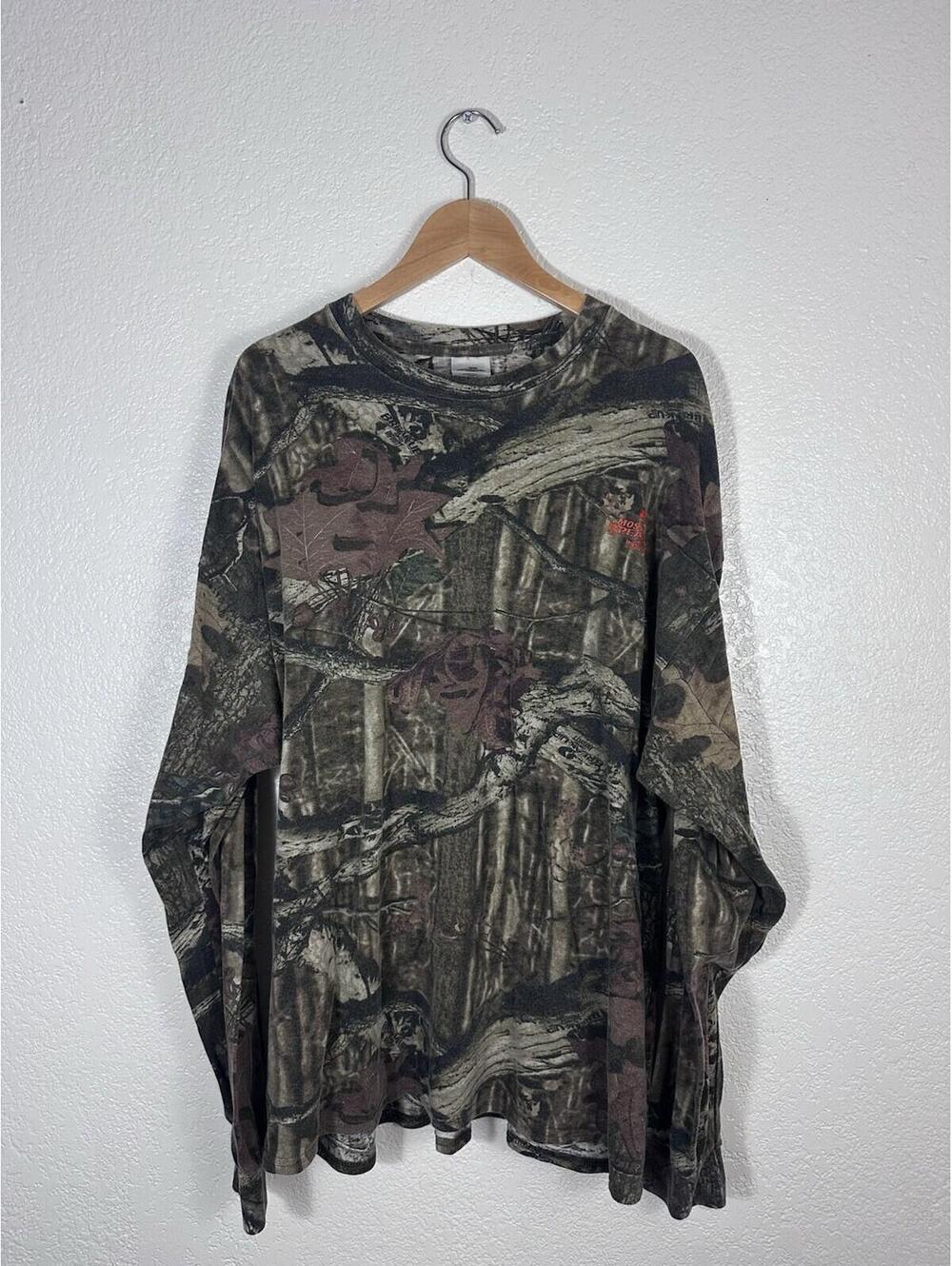 Mossy Oak Break-Up Infinity Long Sleeve Camo Shirt For Men Size 2XL Hunting
